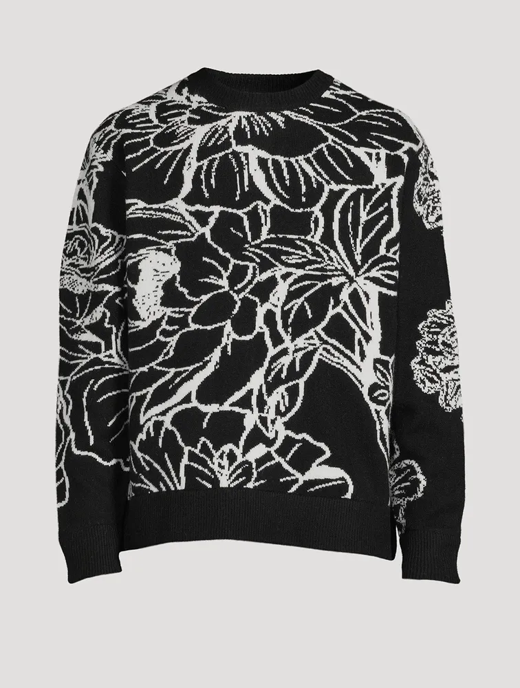 3PARADIS Flowers Wool Sweater