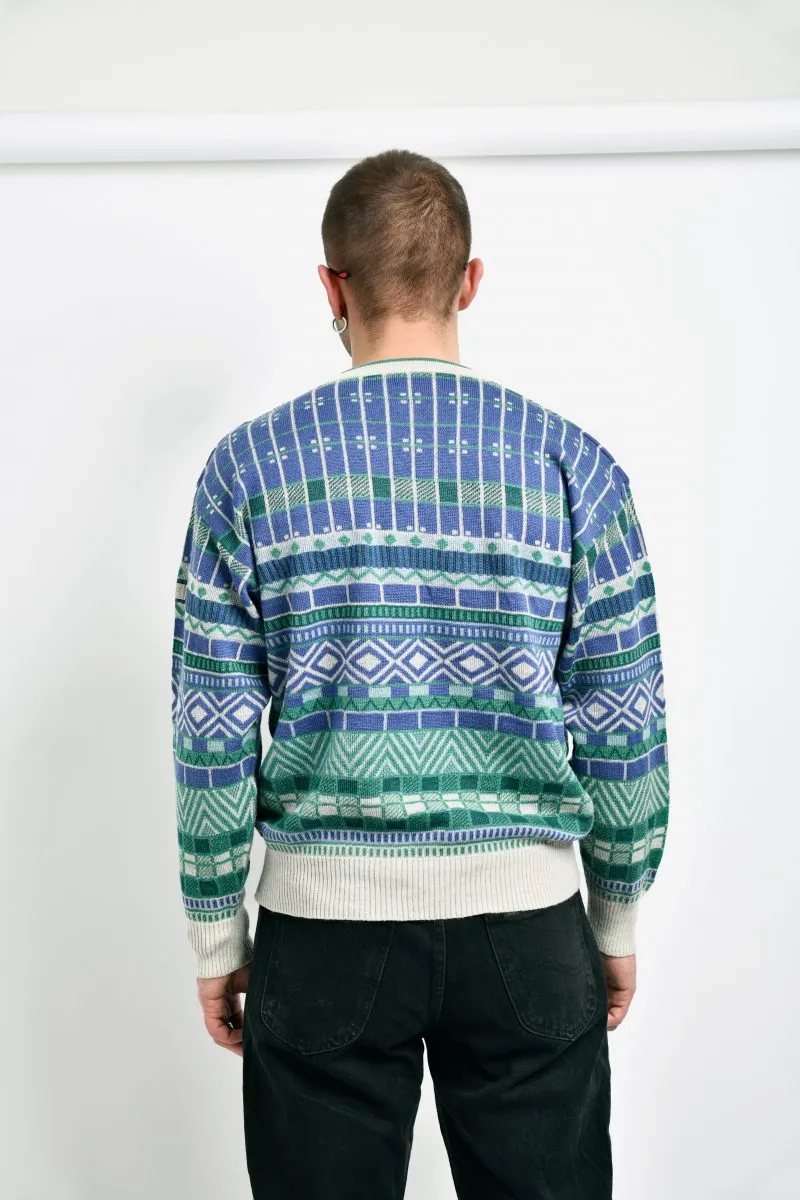 80s retro wool sweater