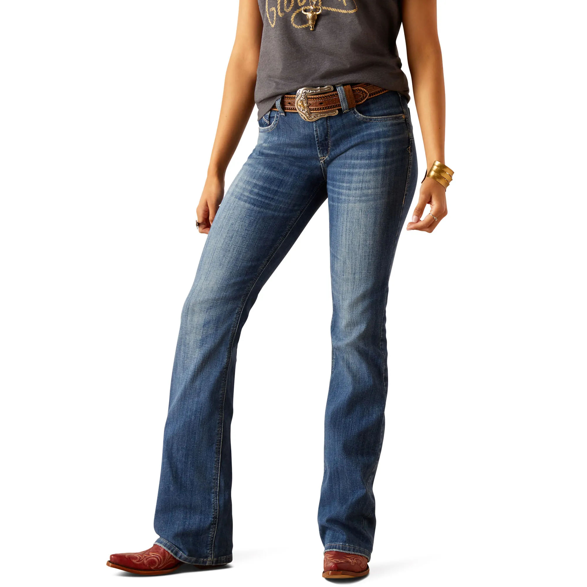 Ariat Womens Malaysia PR Annie Boot Cut Jeans