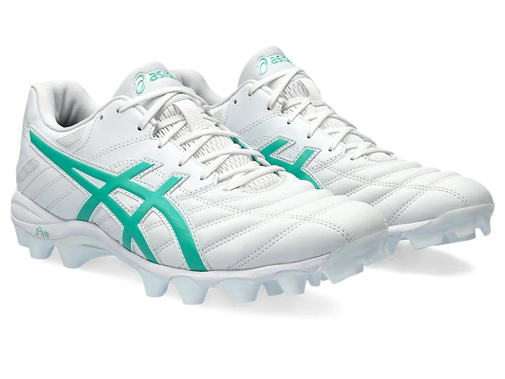 ASICS MEN'S GEL-LETHAL 19 WHITE/GREEN FOOTBALL BOOTS