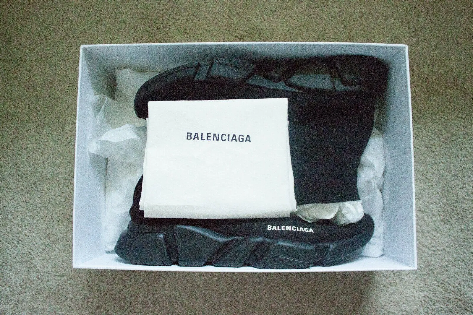 Balenciaga | Speed Trainer Mens Sneaker size  | Triple Black