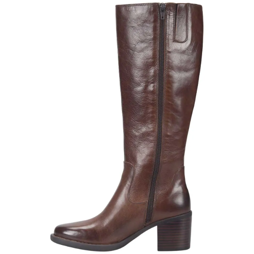 Born Harding Tall Boot Brown Bark (Women's)