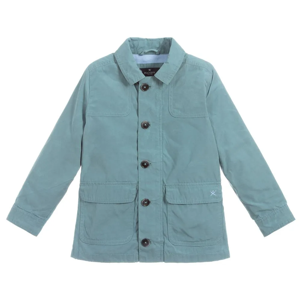 Boys Green Coat 