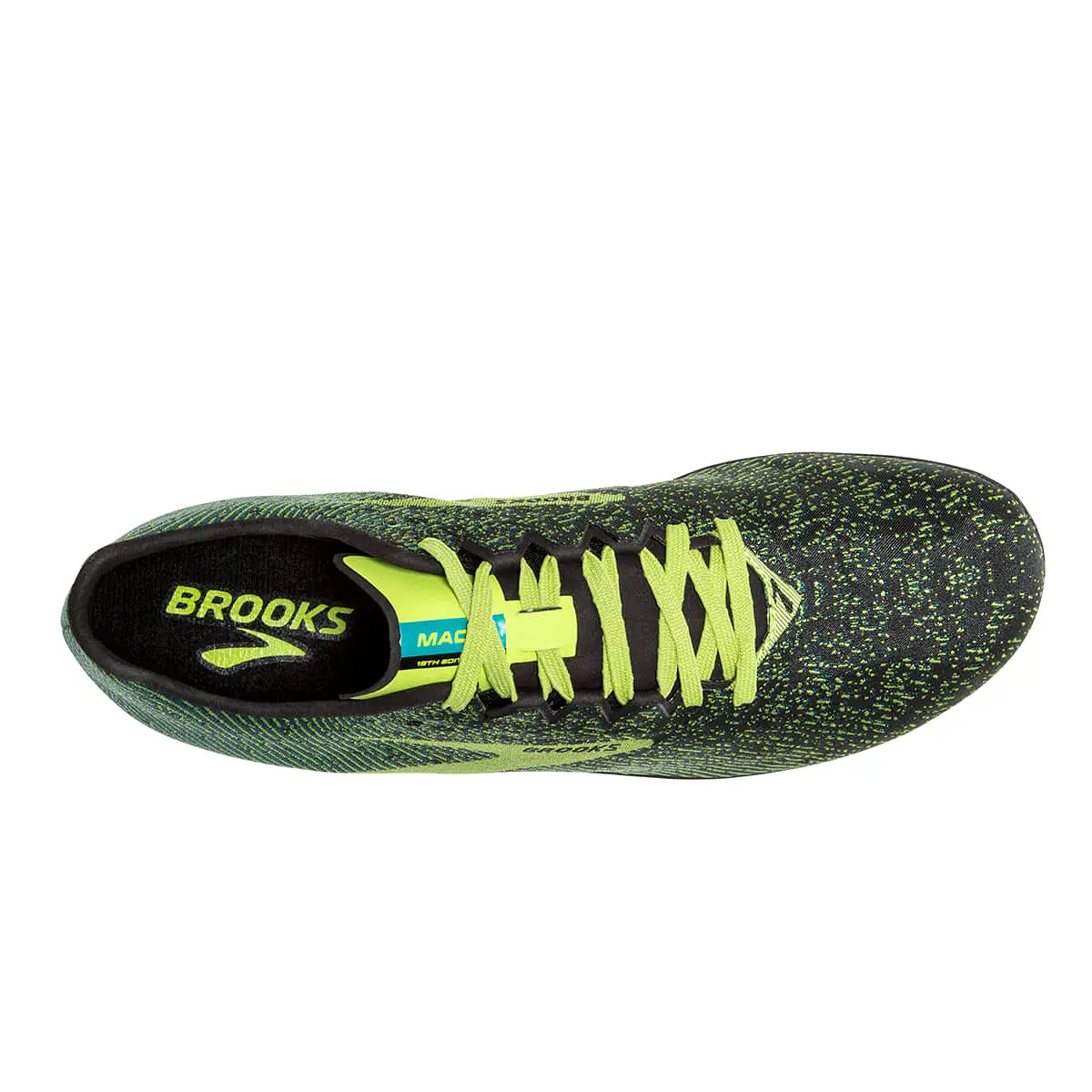 Brooks Mach 19 Mens | Black/Shoots/Blue Grass