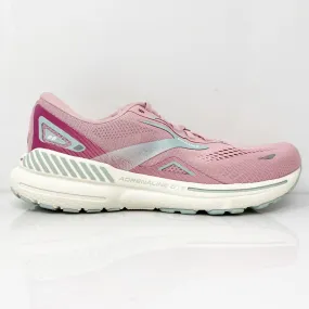 Brooks Womens Adrenaline GTS 23 1203811B667 Pink Running Shoes Sneakers Size 9 B