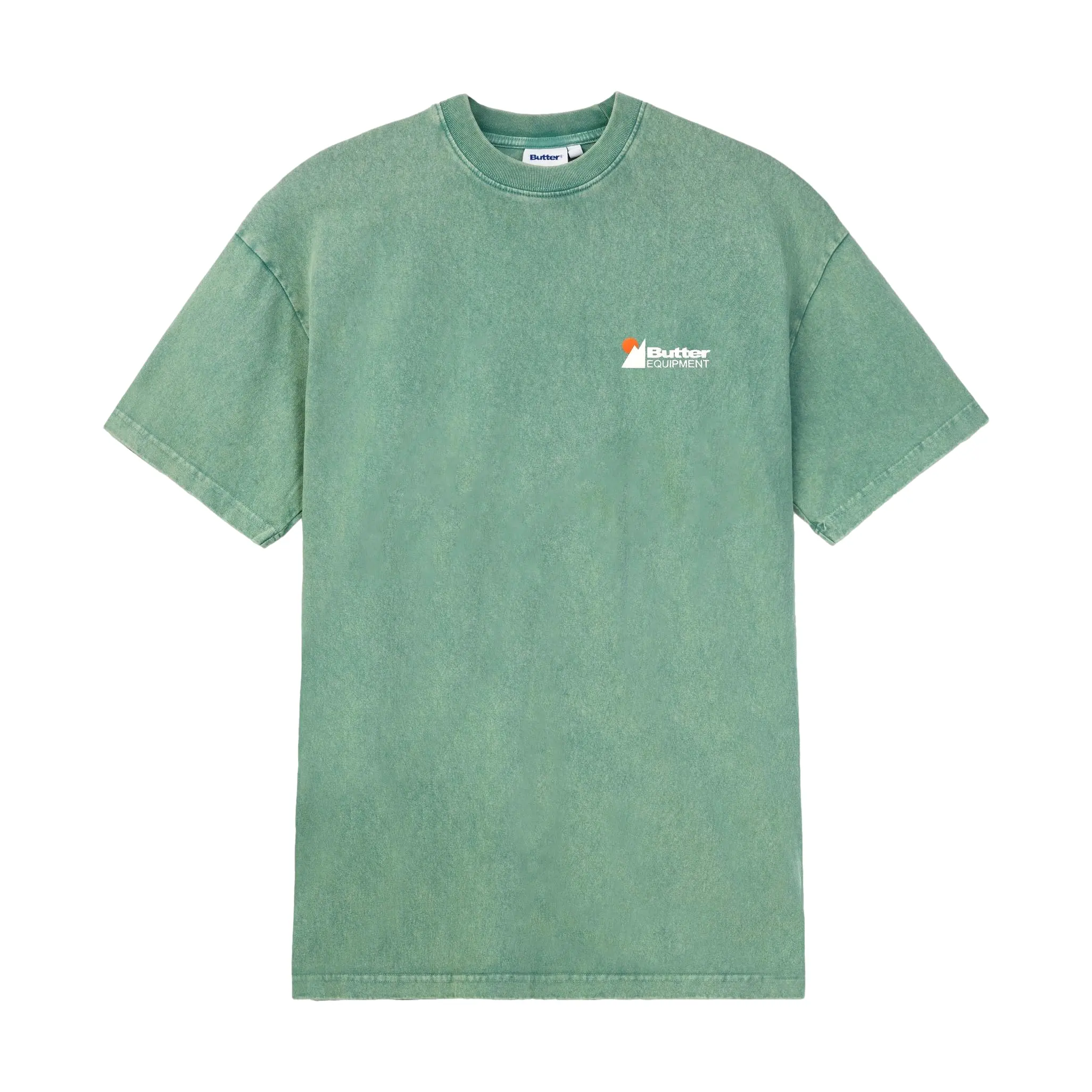 Butter Distressed Pigment Dye T-Shirt Meadow