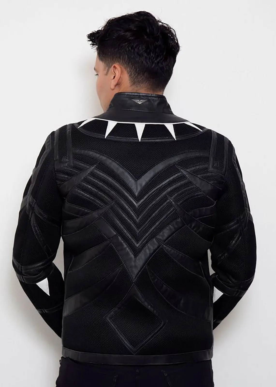 Buy Mens Black Panther Leather Jacket | LucaJackets.com