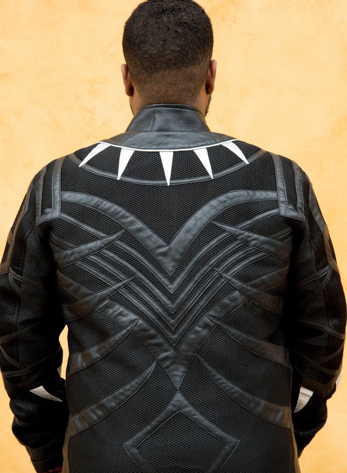 Buy Mens Black Panther Leather Jacket | LucaJackets.com