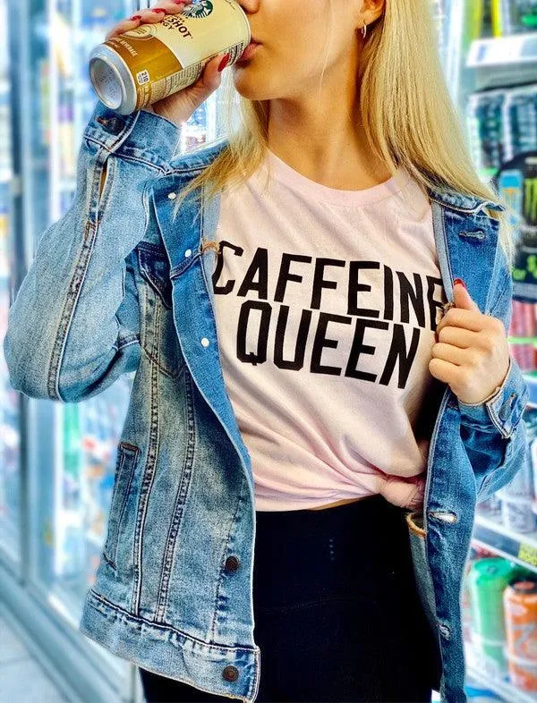 Caffeine Queen Graphic Tee