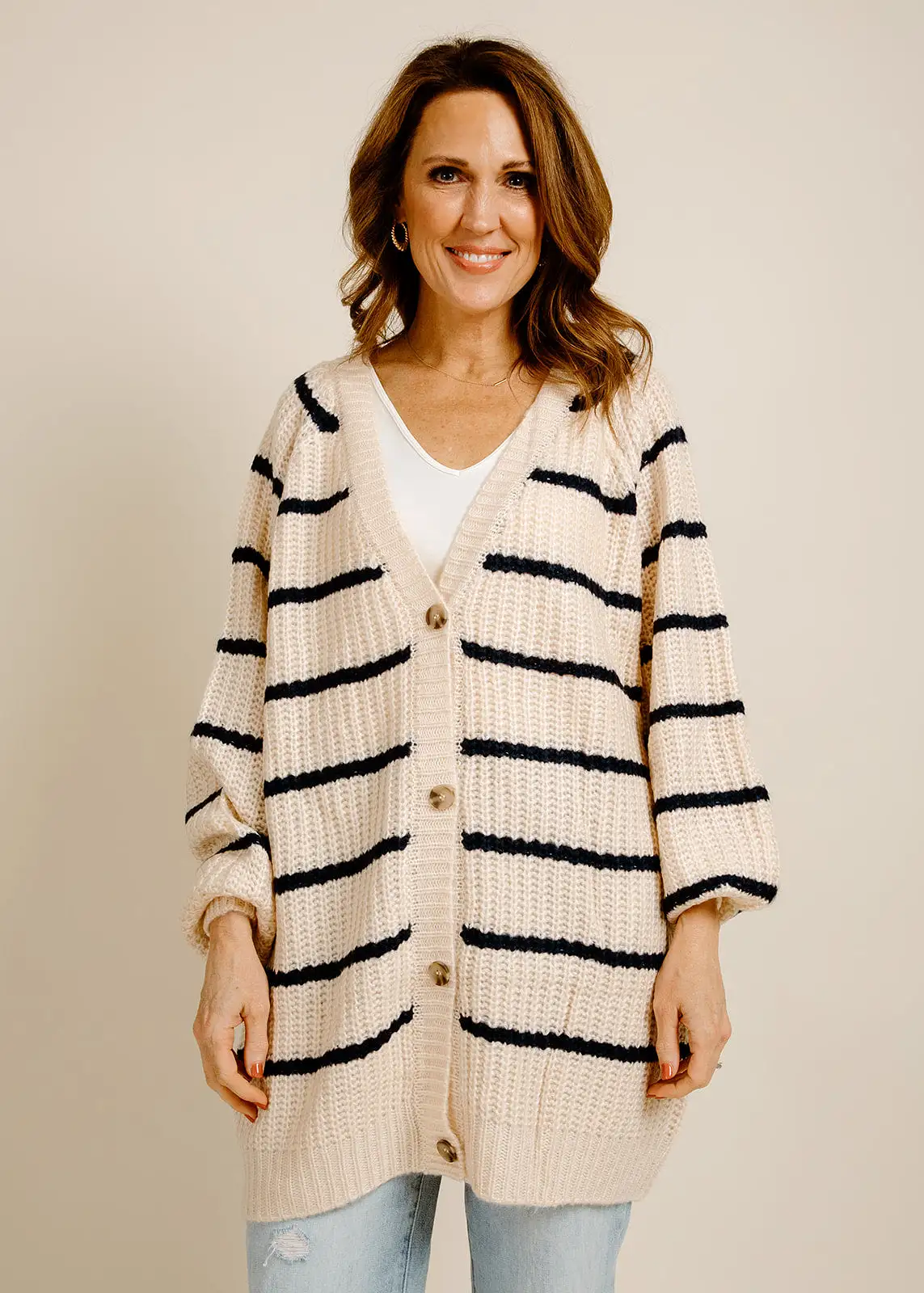 Cecilia Cardigan - Cream