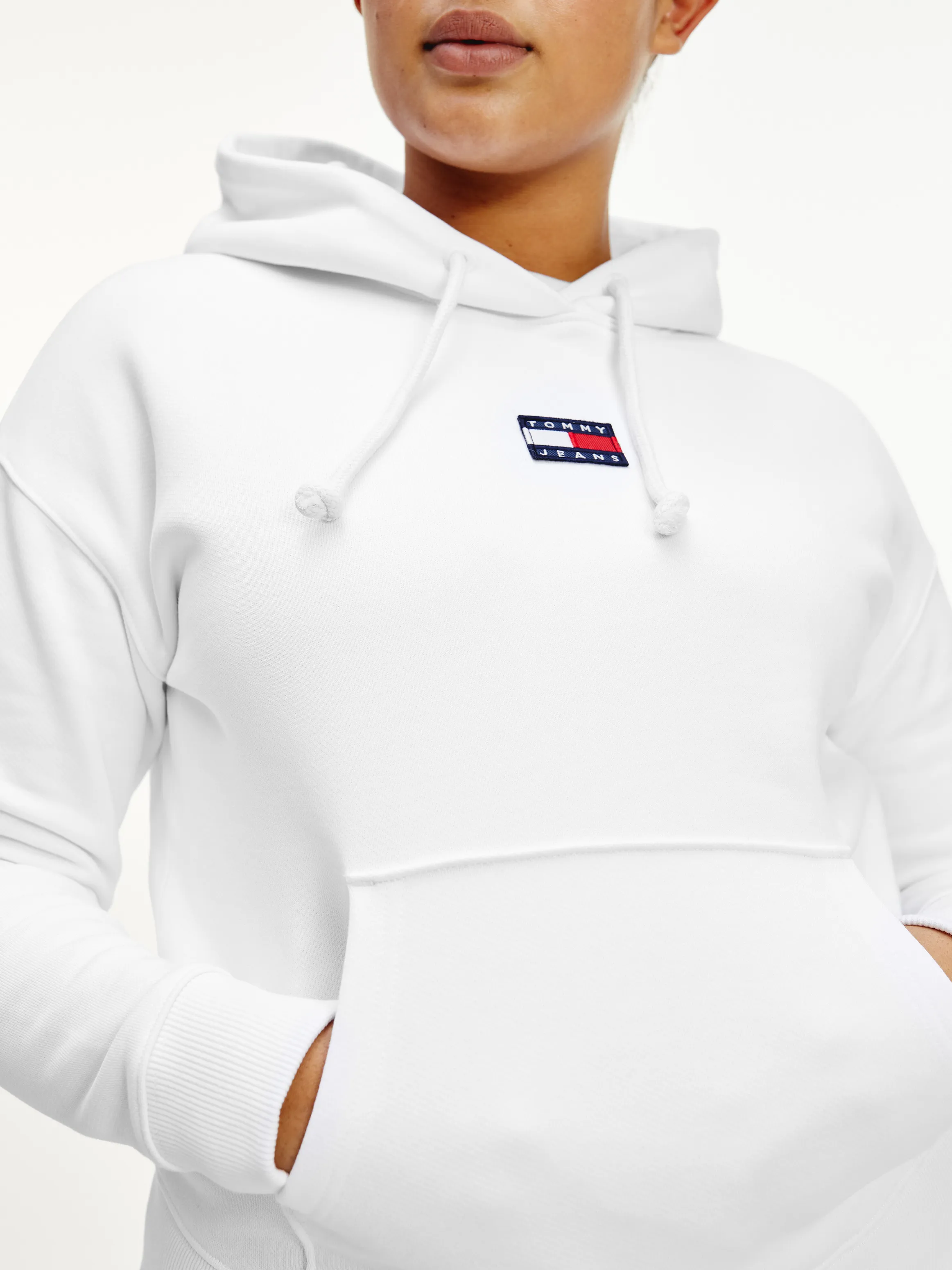 Centre Badge Hoodie | Sweatshirts & Hoodies | Tommy Jeans