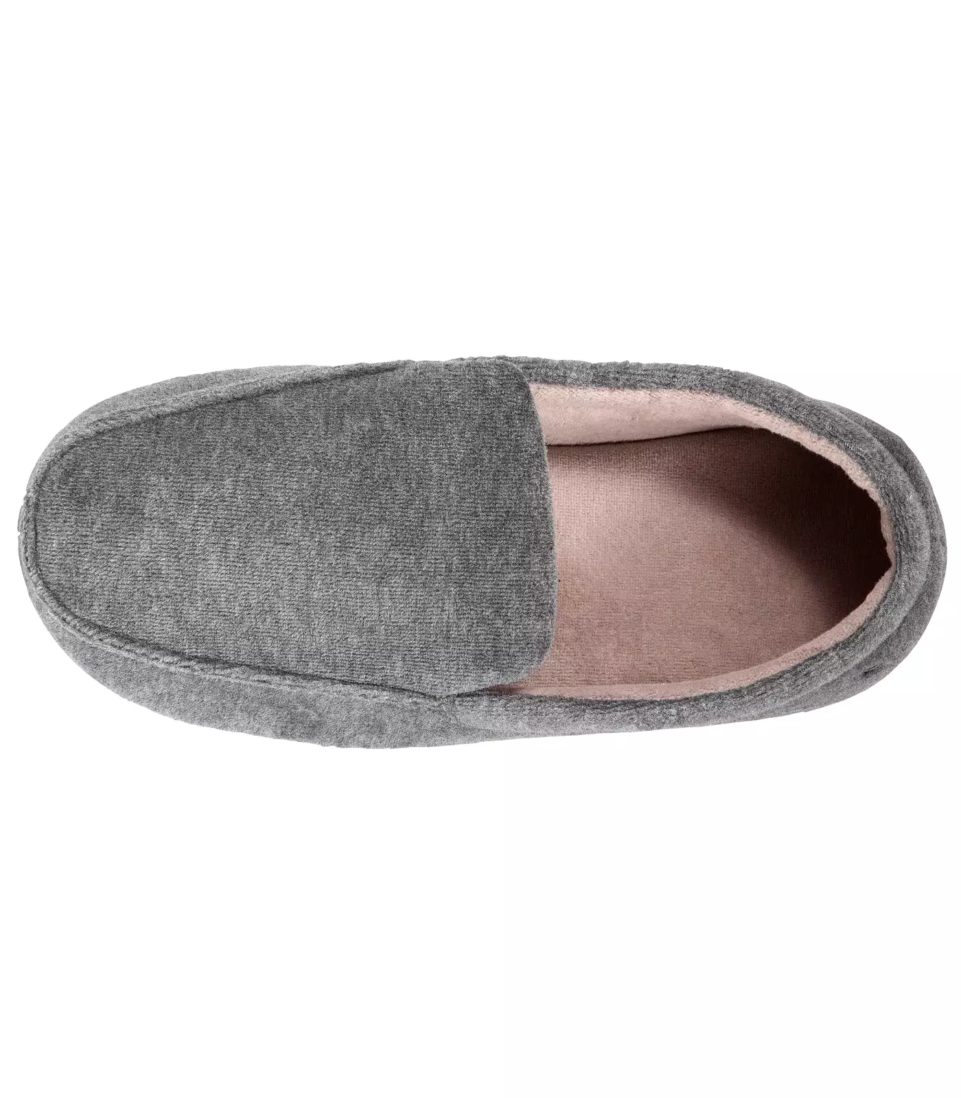 Chaussons mocassins Homme Gris Chiné