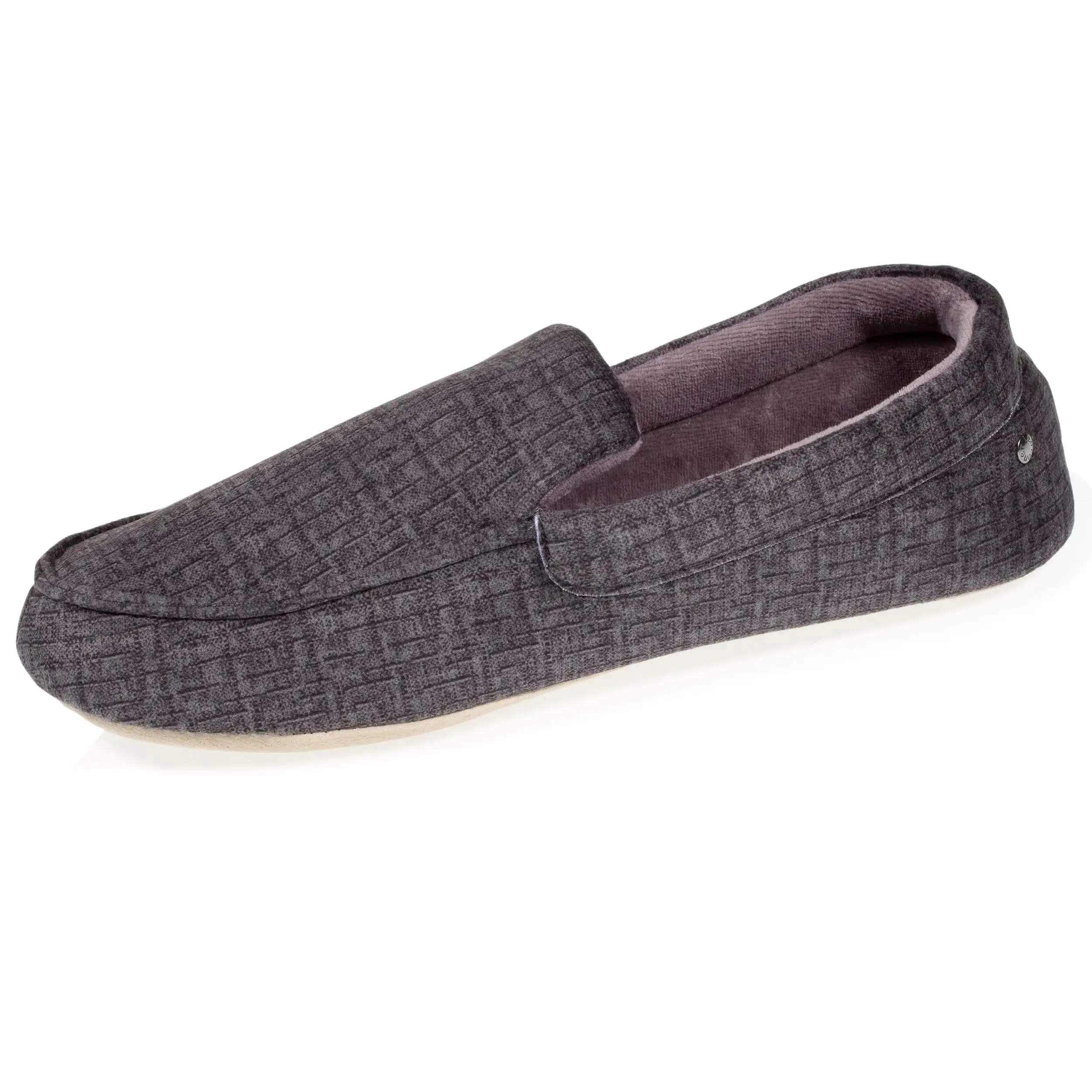 Chaussons mocassins Homme Gris