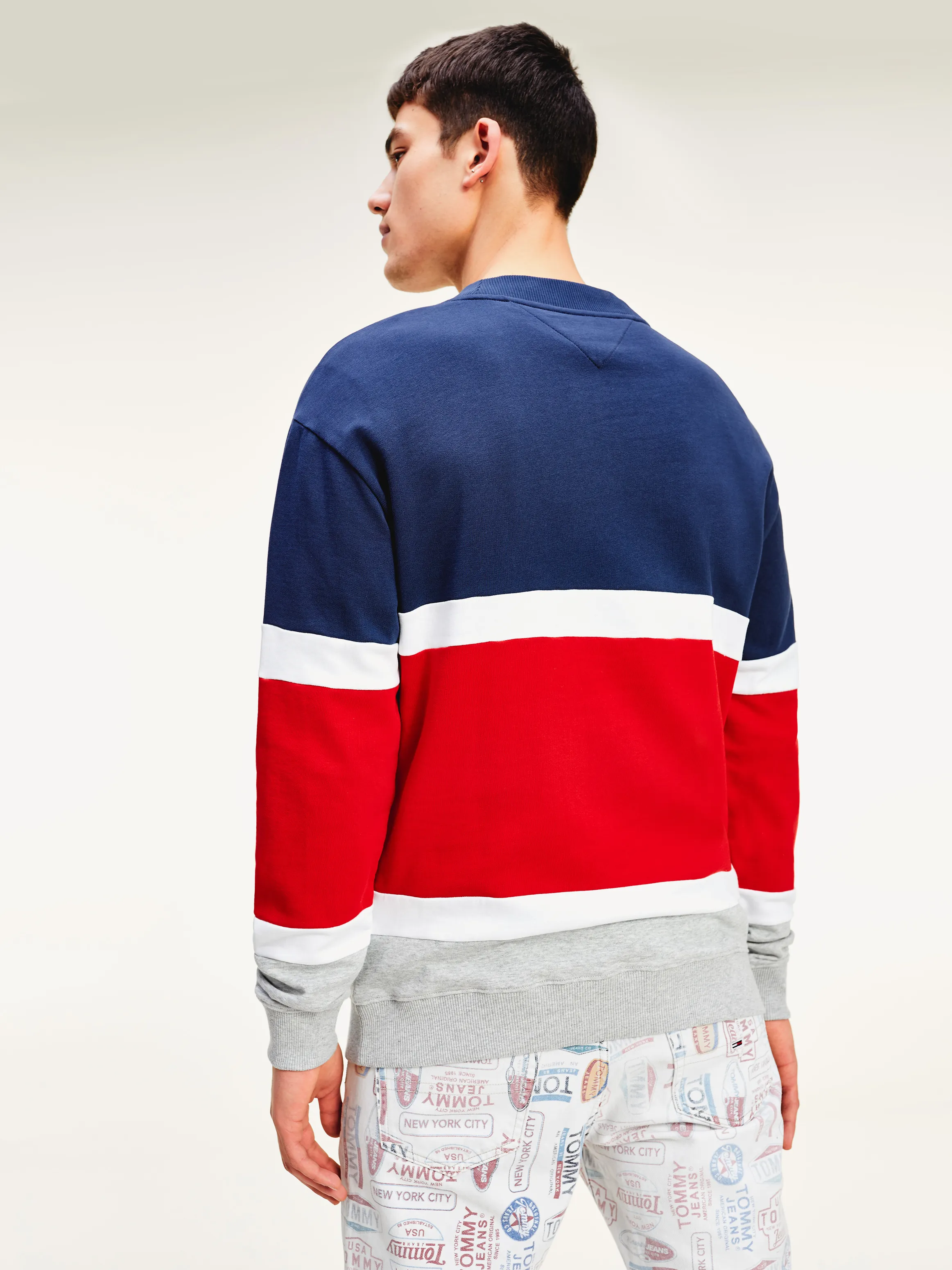 Colour Block Crew Sweatshirt | Sweatshirts & Hoodies | Tommy Hilfiger