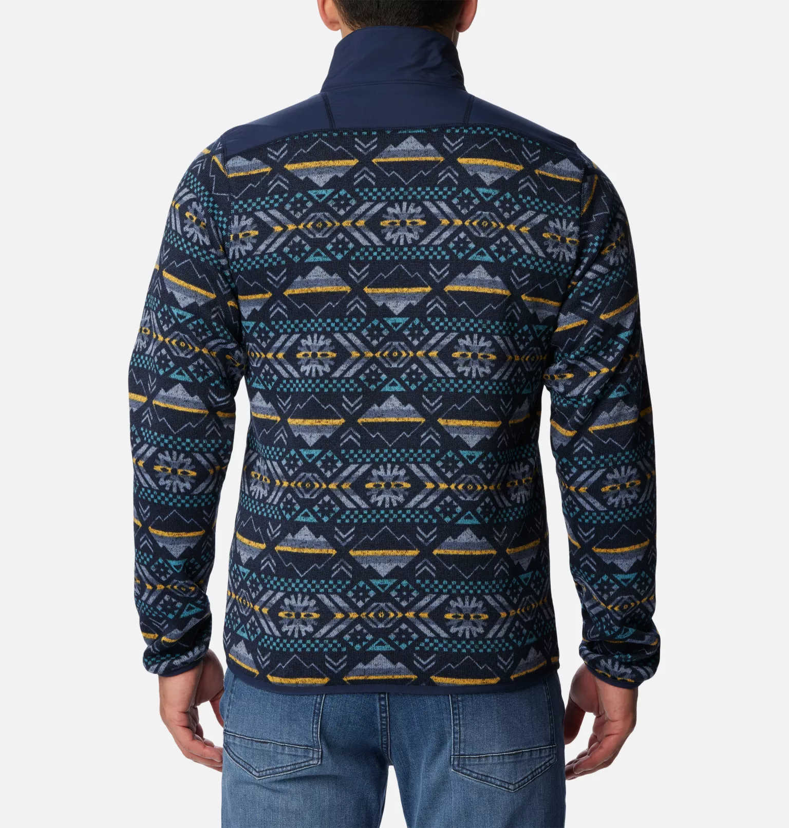 Columbia Sweater Weather II Printed Fleece Half Zip Pullover Men's - A One Clothing