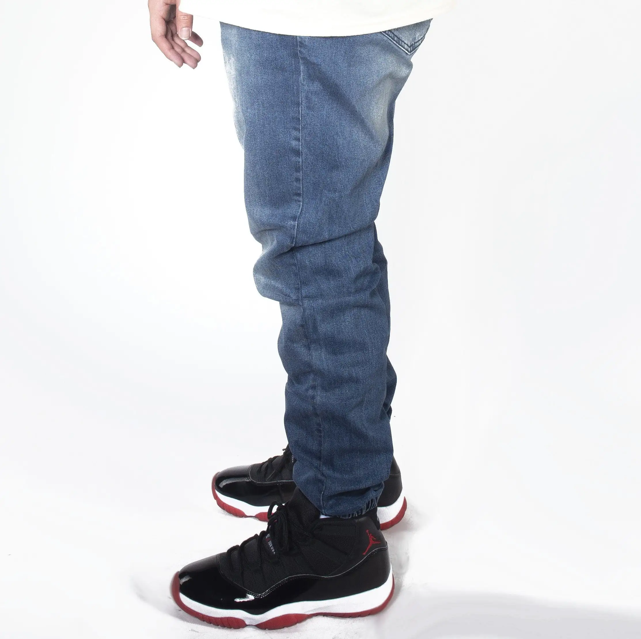 Dark Indigo Denim Jogger Pants JG803