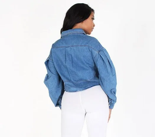 Denim Short Jacket