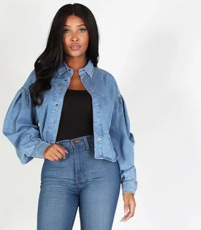 Denim Short Jacket