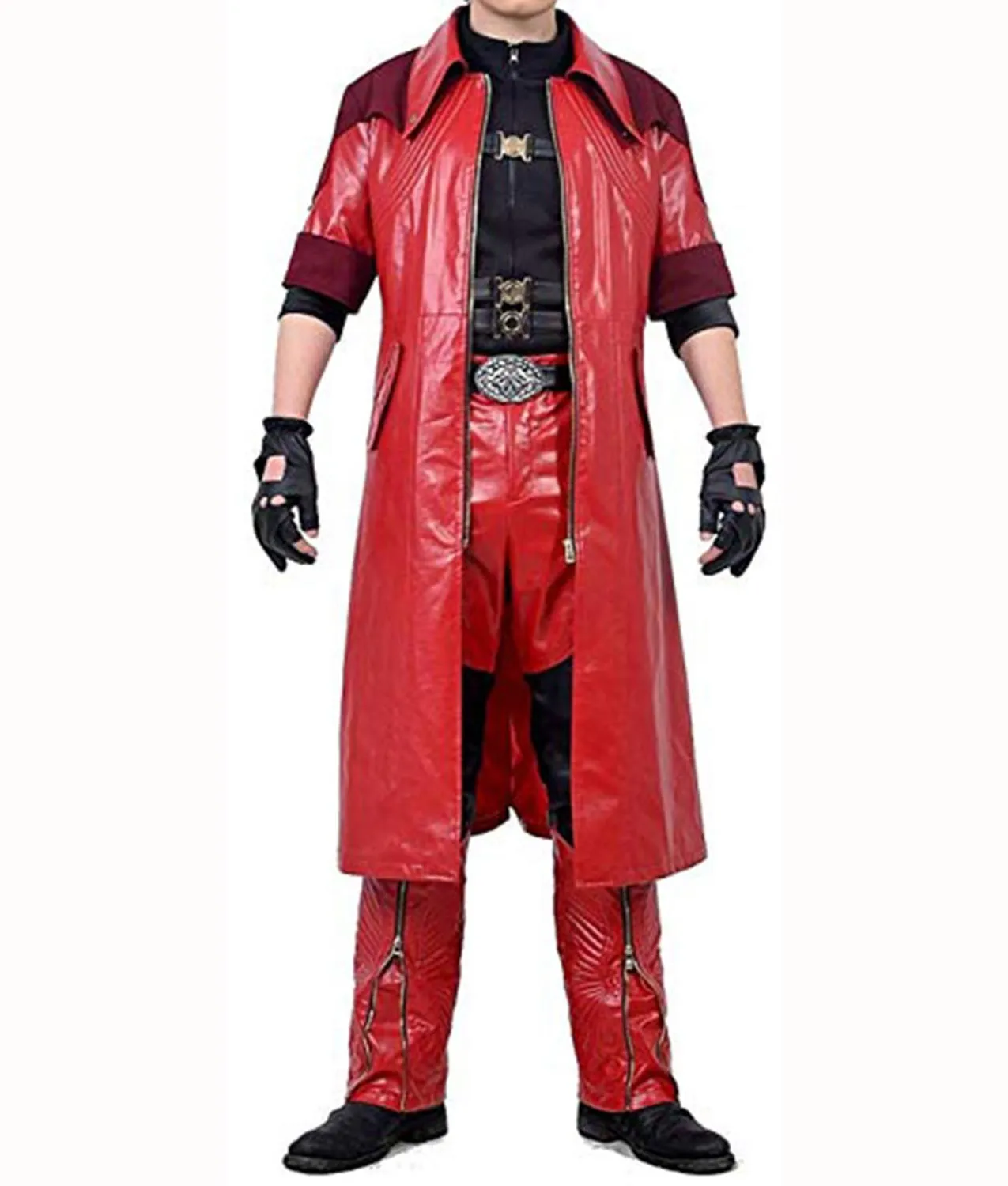 Devil May Cry 4 Dante Leather Coat - Videogame Coat