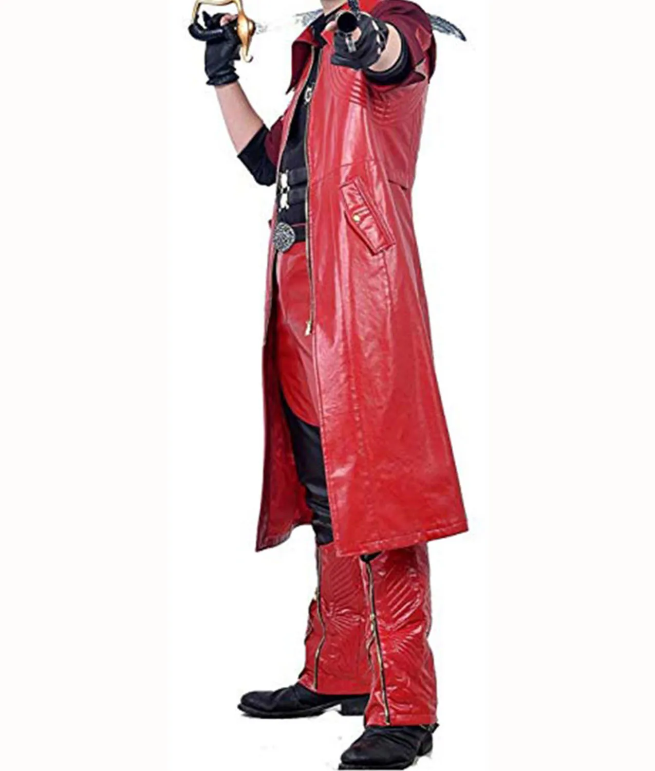 Devil May Cry 4 Dante Leather Coat - Videogame Coat