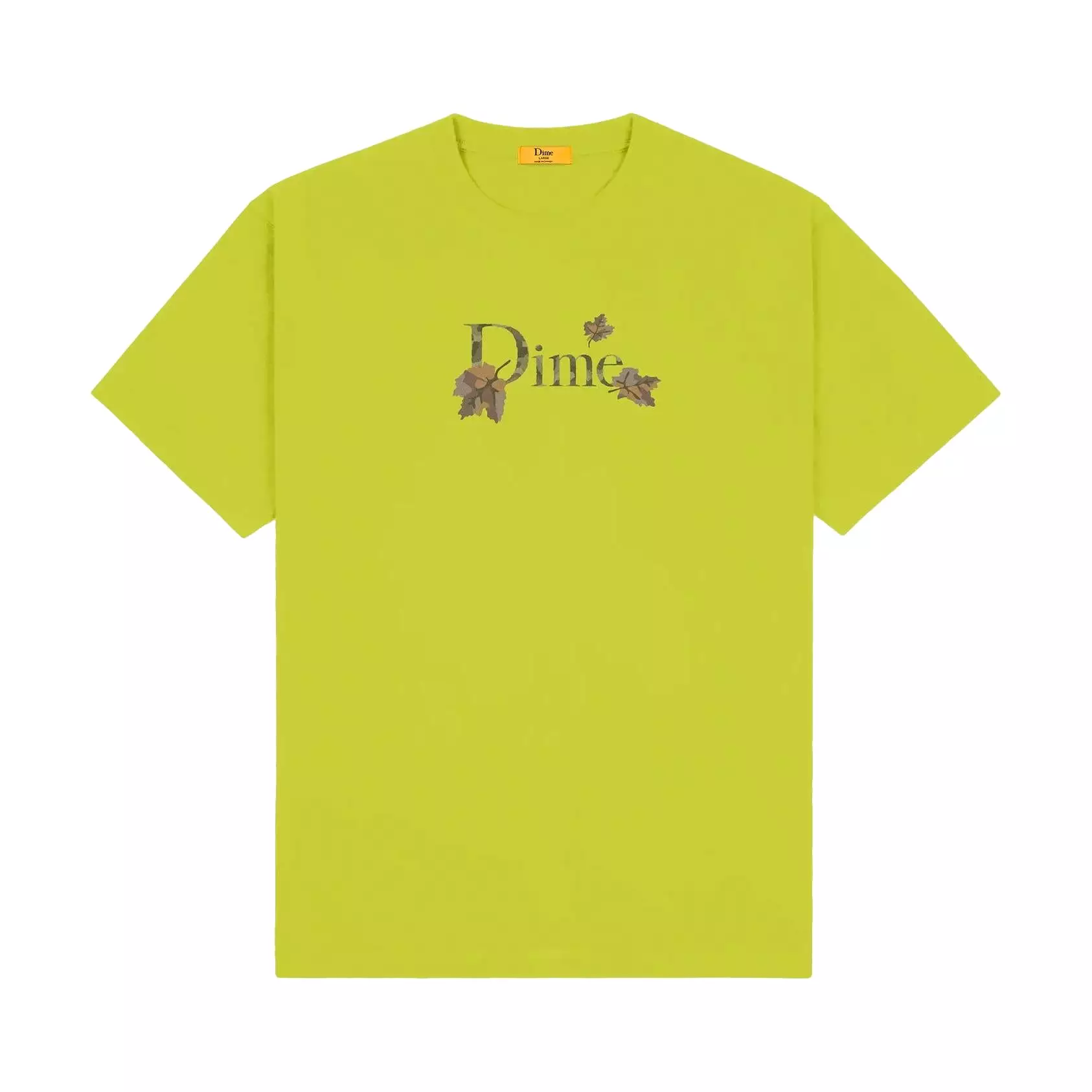 Dime Classic Leafy T-Shirt Olive