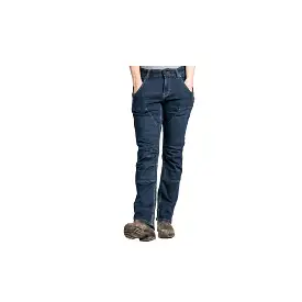 Dovetail Workwear Womens Britt X Power Hemp Indigo Denim