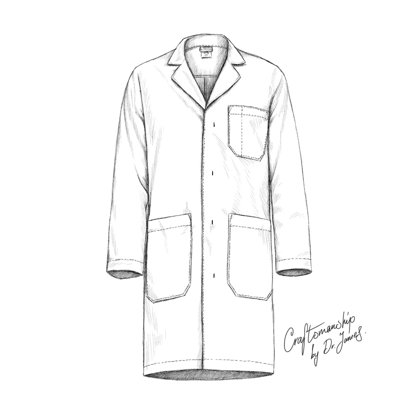 DR8 Junior Lab Coat