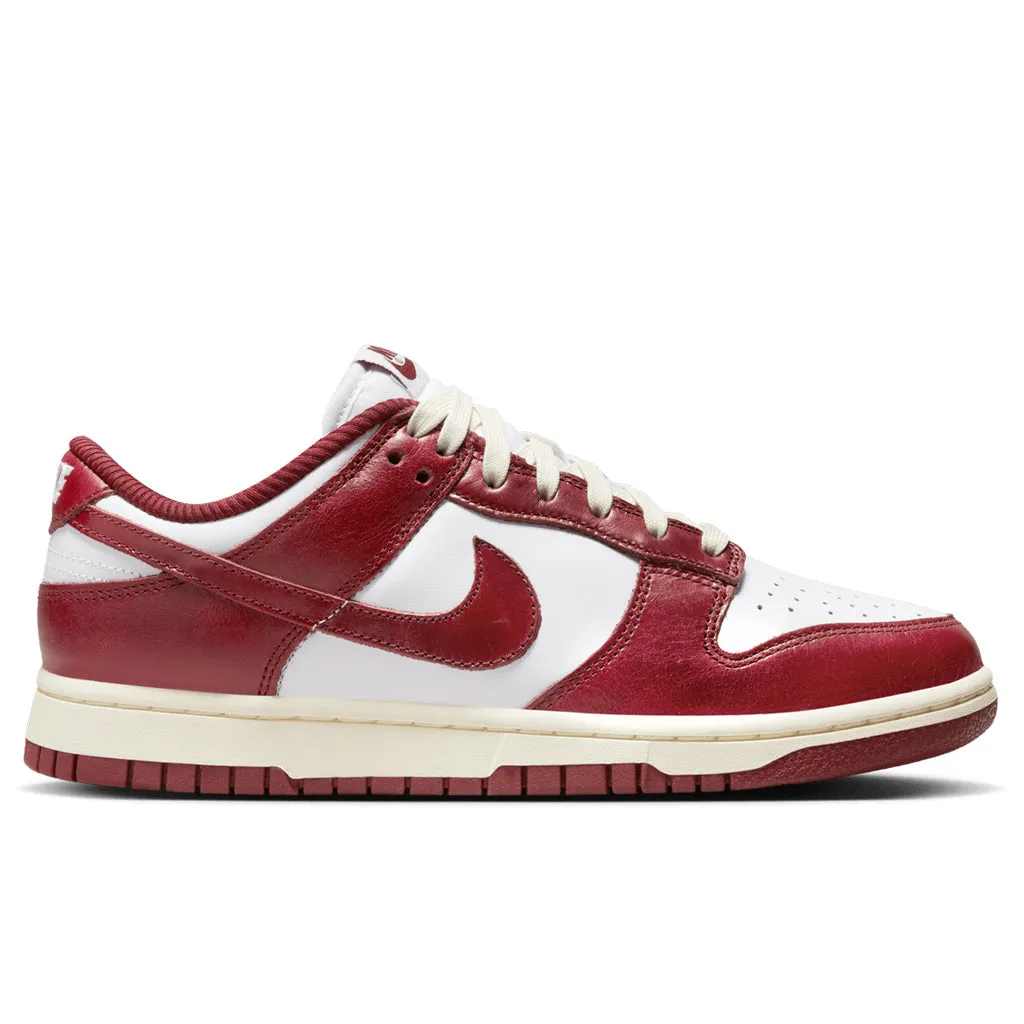 Dunk Low Premium Women's Team Red and White - White/Team Red/Coconut Milk