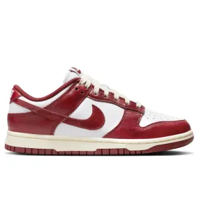 Dunk Low Premium Women's Team Red and White - White/Team Red/Coconut Milk