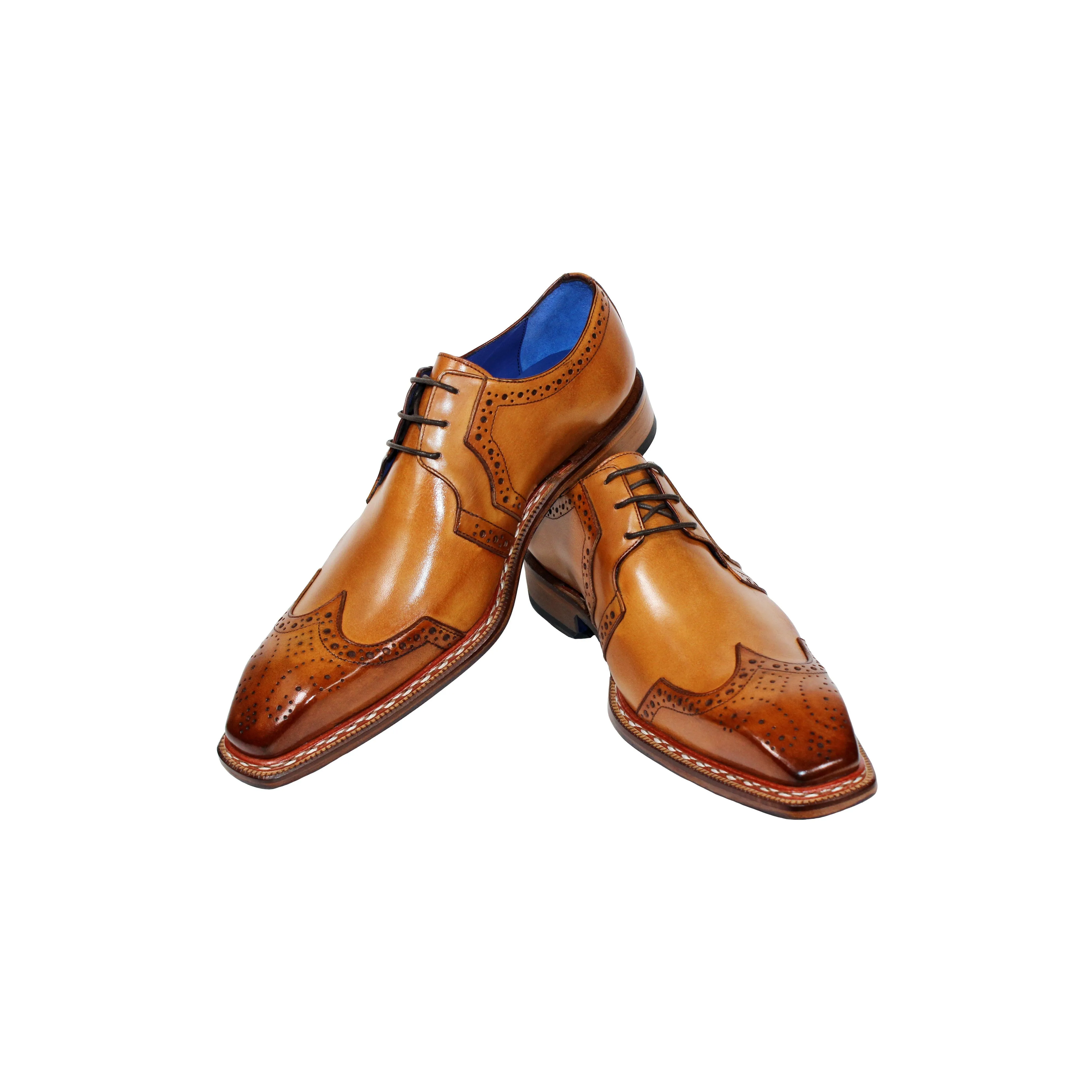 Emilio Franco Marco Men's Shoes Calf-Skin Leather Oxfords (EF1170)