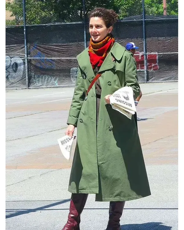 Eric 2024 Cassie Anderson Coat | Gaby Hoffmann Green Coat