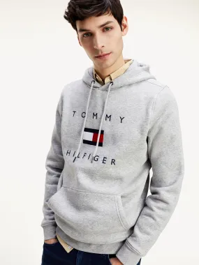 Flag Logo Cotton Blend Hoodie | Sweatshirts & Hoodies | Tommy Hilfiger