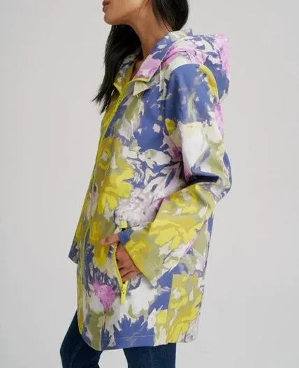 Floral Packable Raincoat