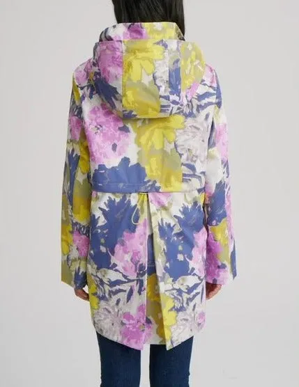 Floral Packable Raincoat