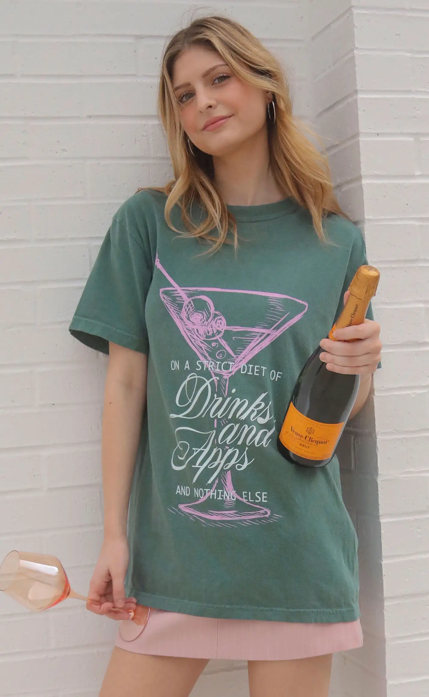 friday + saturday: drinks and apps t shirt