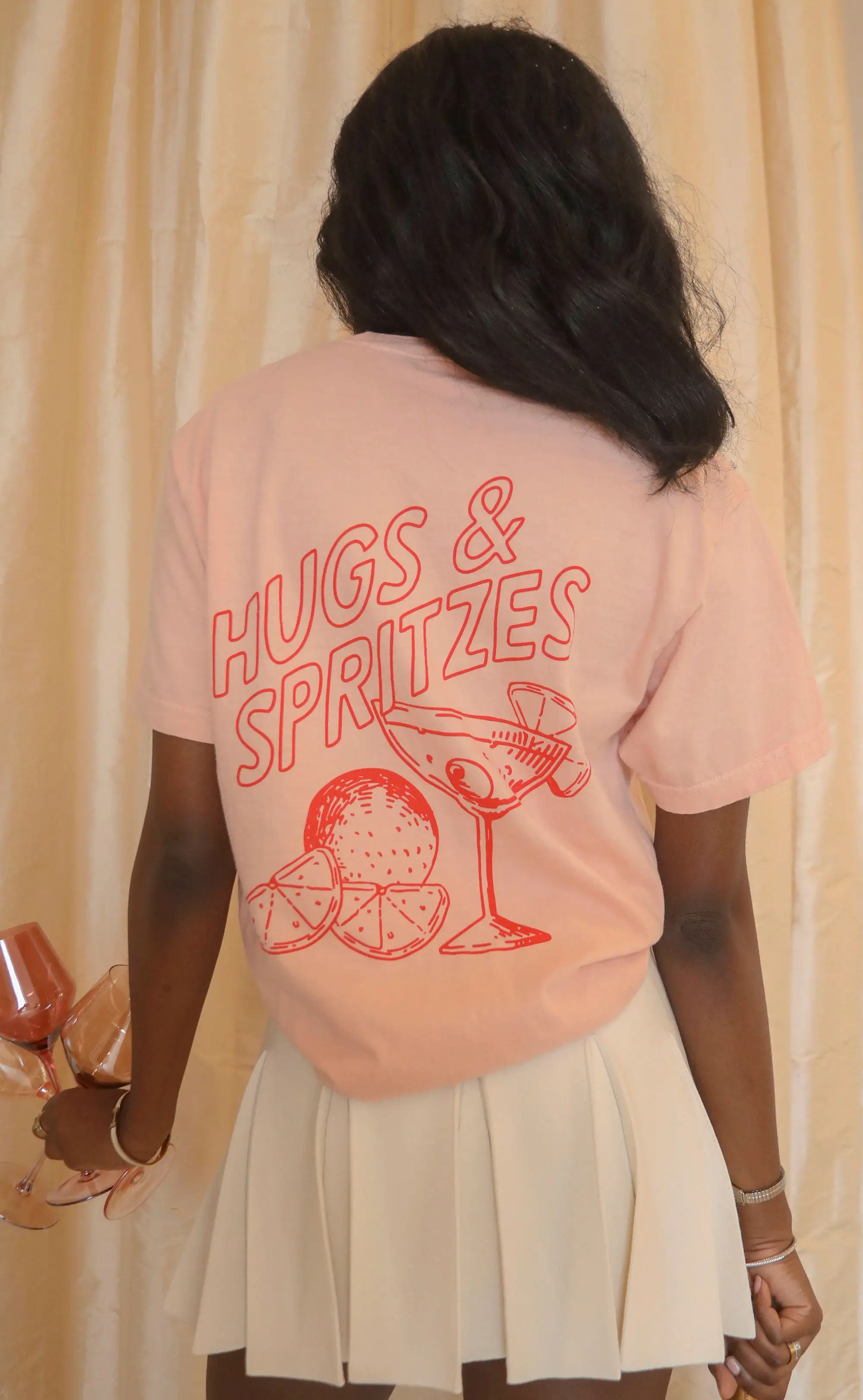 friday + saturday: spritz please t shirt