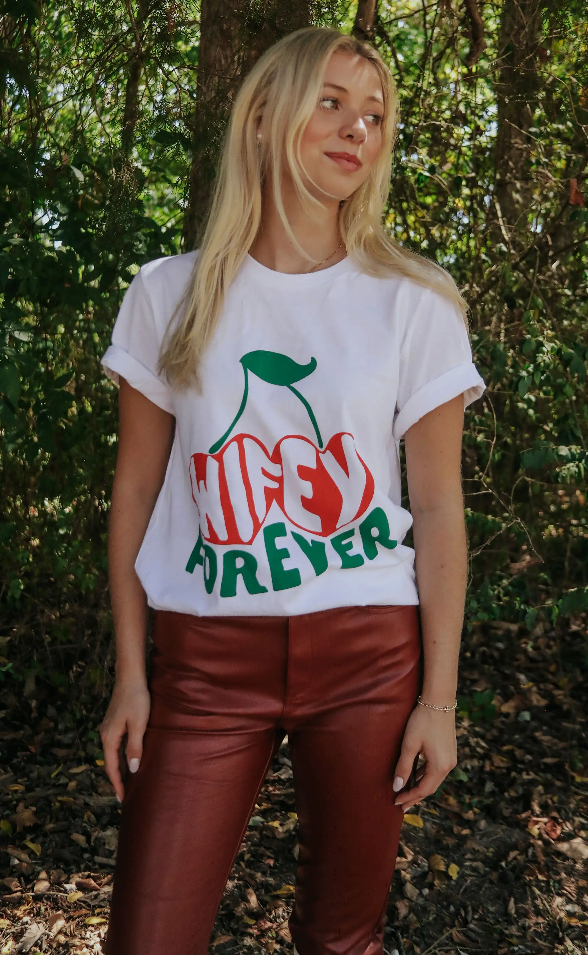 friday + saturday: wifey forever t shirt