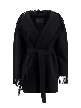 Garde-Robe Coat with fringes