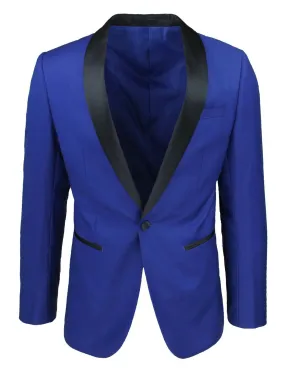 Giacca uomo Sartoriale blu chiaro collo raso slim fit blazer elegante