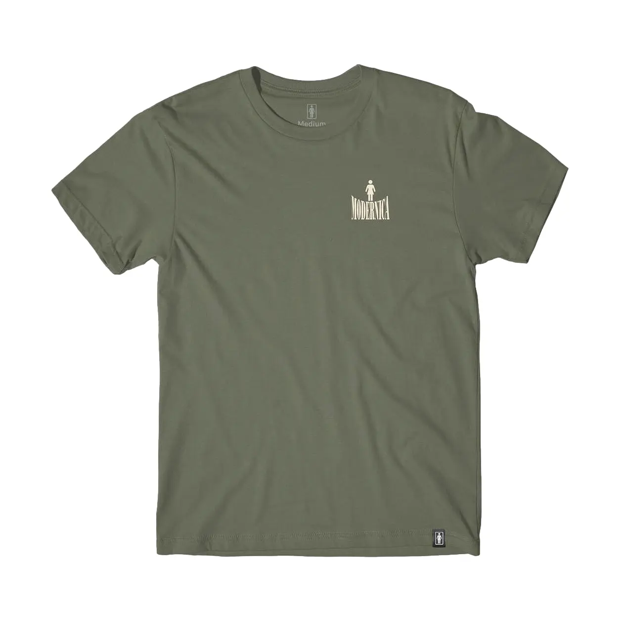 Girl Modernica T-Shirt Olive