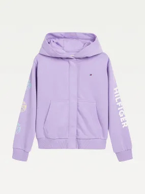 Girls 8-16 Snap-Button Hoodie | Hoodies | Tommy Hilfiger