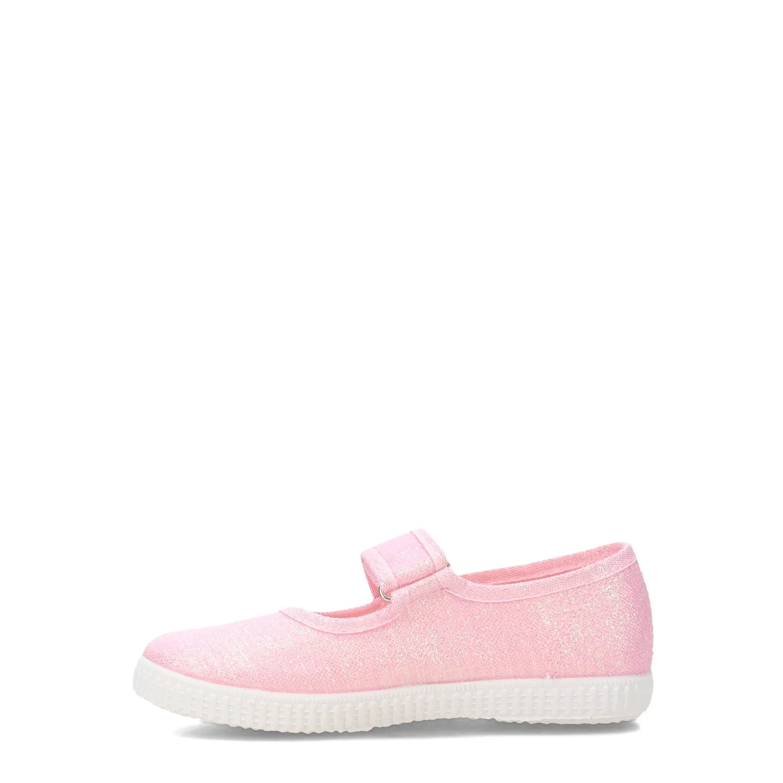 Girl's Cienta, Glitter Mary Jane Sneaker - Toddler & Little Kid