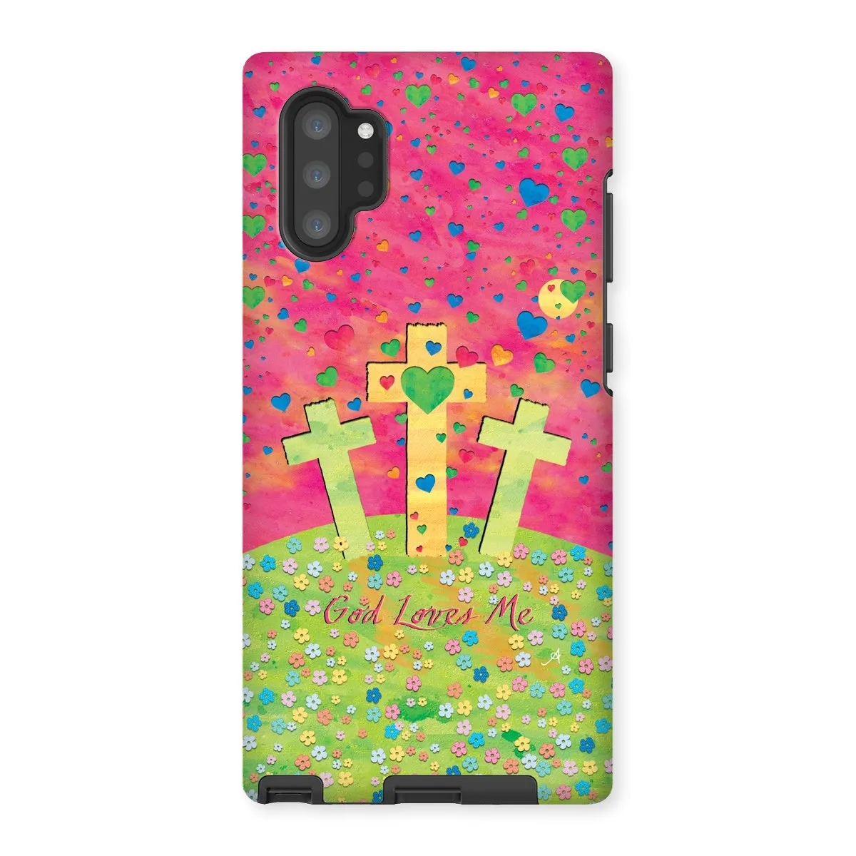 God Loves Me Amanya Design Tough Phone Case