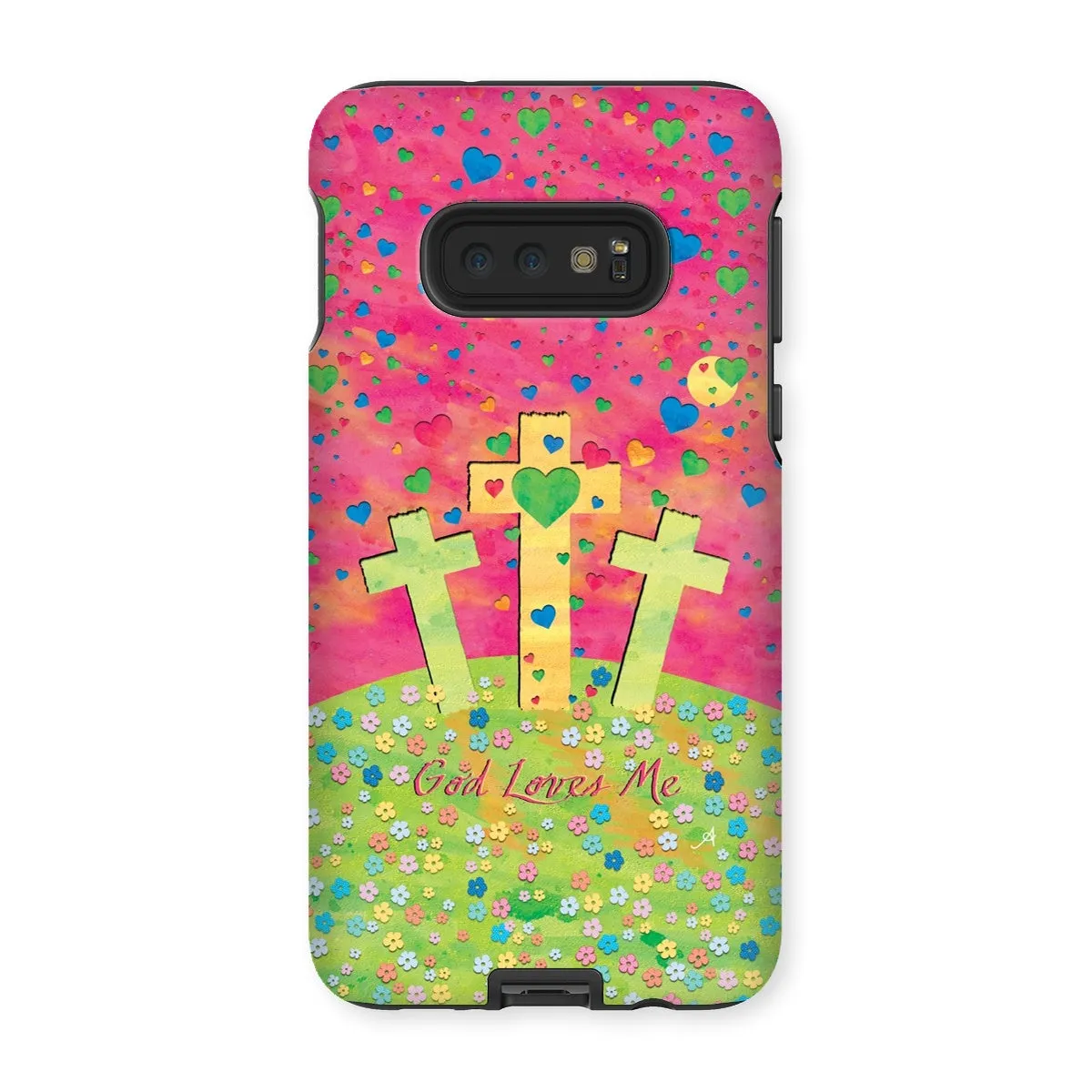 God Loves Me Amanya Design Tough Phone Case