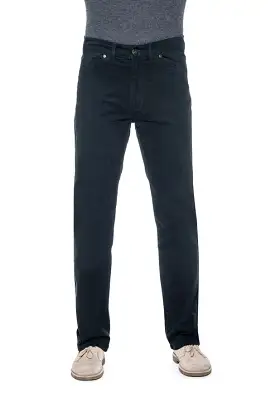 'Grand River' Men's Straight Fit Stretch Twill Pant - Black