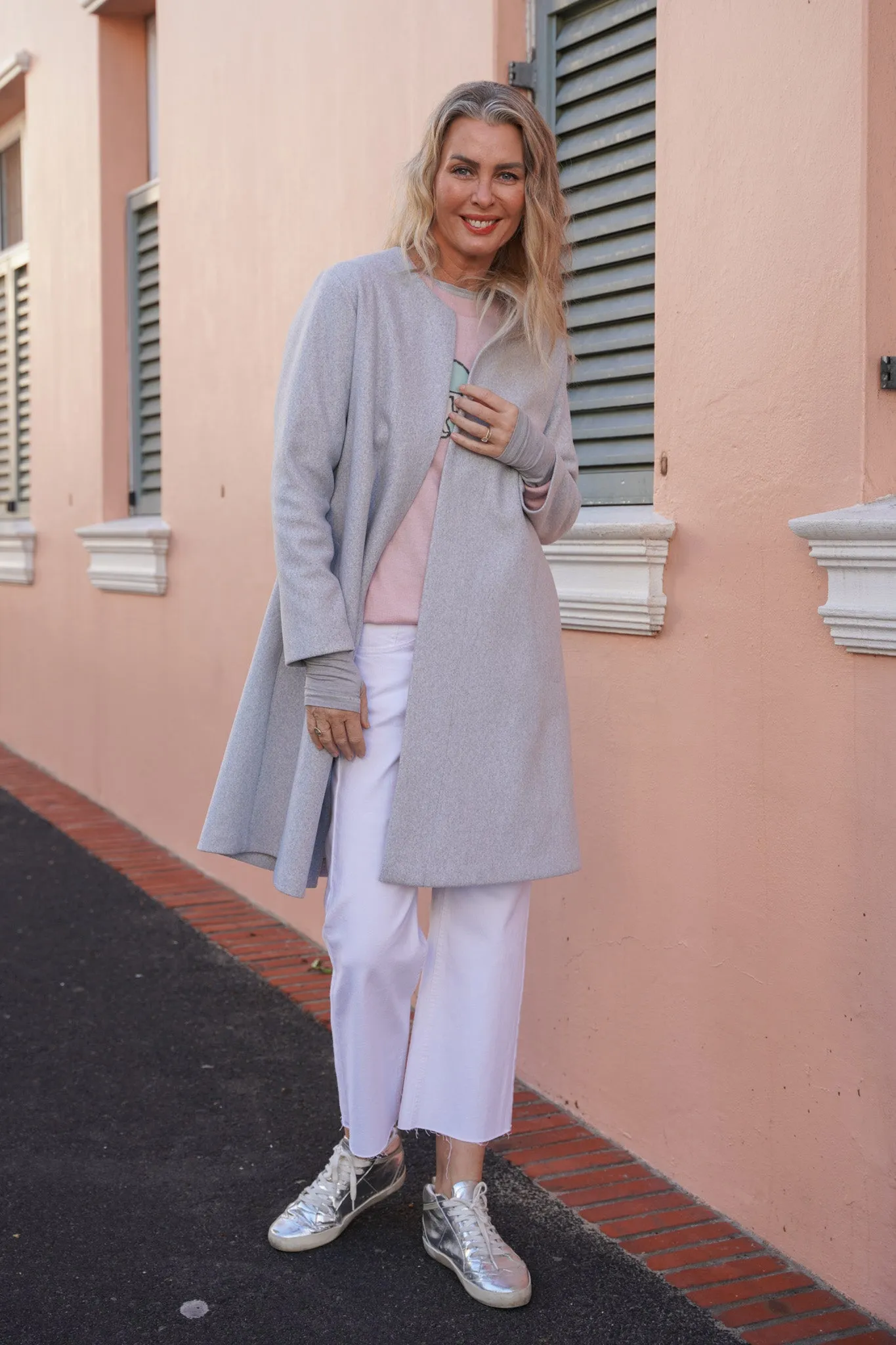 Grey Swing Coat