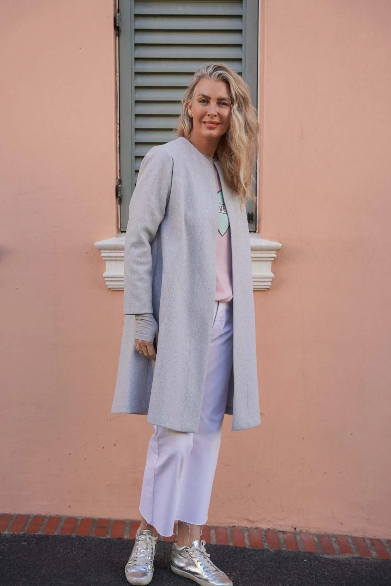 Grey Swing Coat