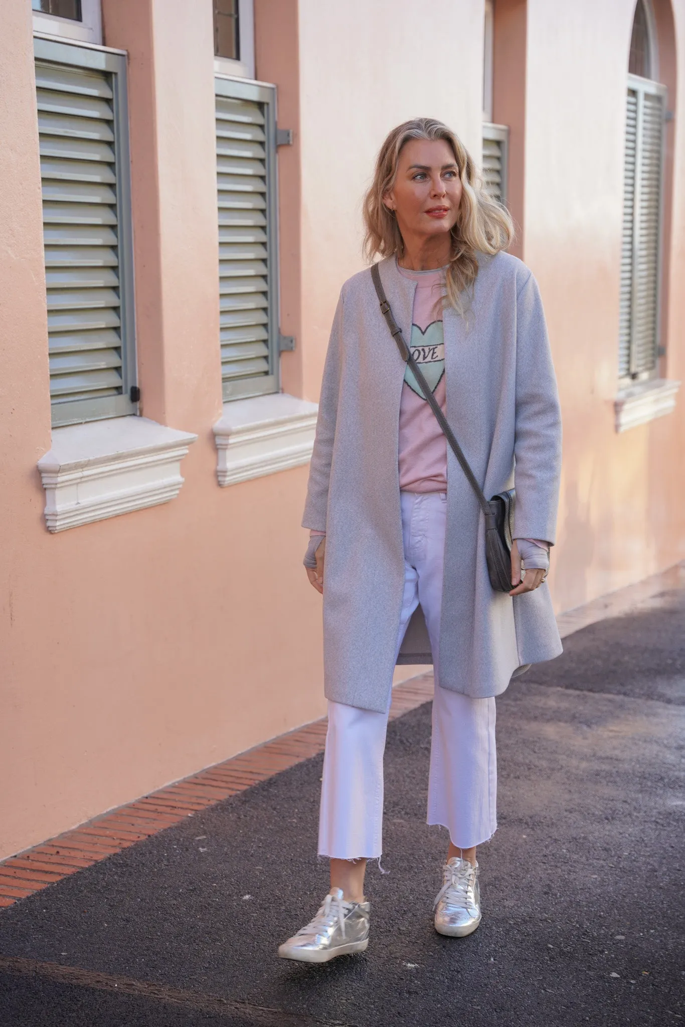 Grey Swing Coat