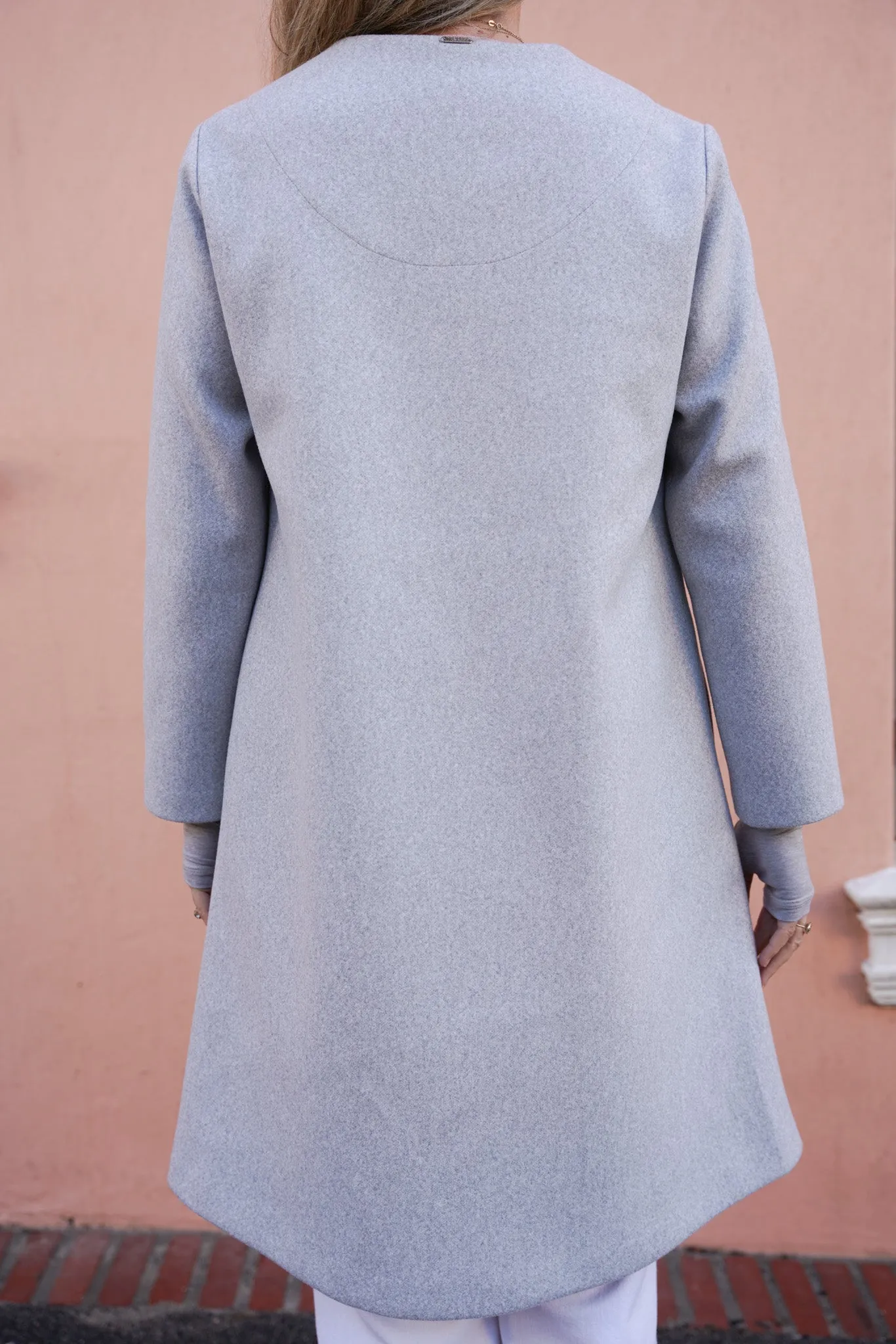 Grey Swing Coat