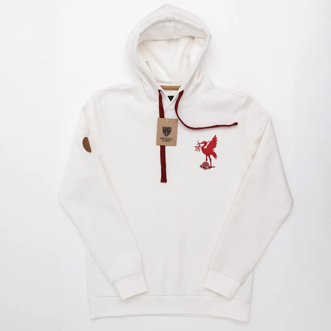 Hoodie The Bird White